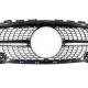 Решітка радіатора Black ( без місця під камеру ) Diamond на Mercedes-Benz CLA-Class C118 2019-2023 року