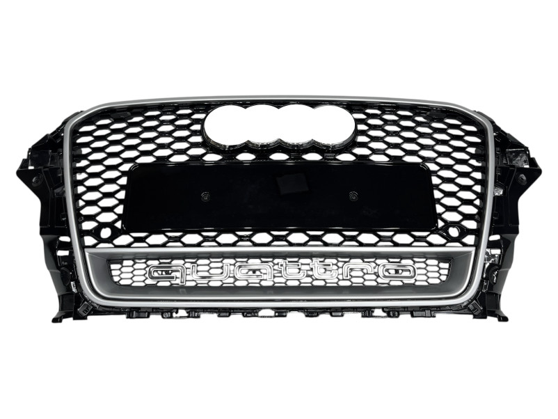 Решітка радіатора Black Silver ( в стилі RS3 ) на Audi A3 8V 2012-2016 року
