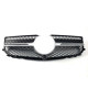 Решітка радіатора  AMG Silver на Mercedes-Benz GLK-Class X204 2012-2015 року