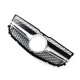 Решітка радіатора  AMG Silver на Mercedes-Benz GLK-Class X204 2012-2015 року