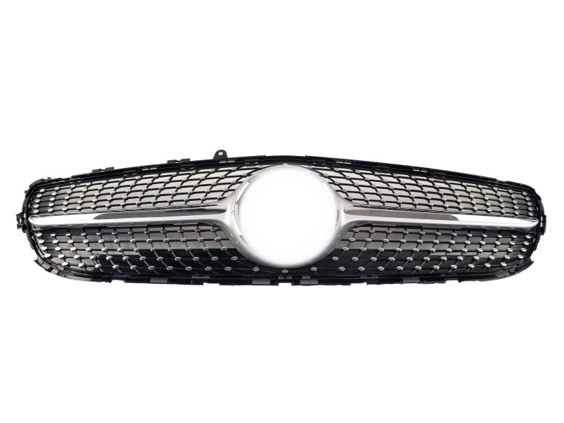Решітка радіатора Silver Diamond на Mercedes-Benz CLS-Class C218 2014-2018 року