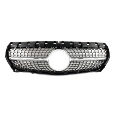 Решітка радіатора Silver Diamond на Mercedes-Benz CLA-Class C117 2013-2017 року
