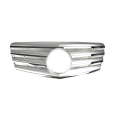 Решітка радіатора Silver CL на Mercedes-Benz E-Class W211 2007-2009 року