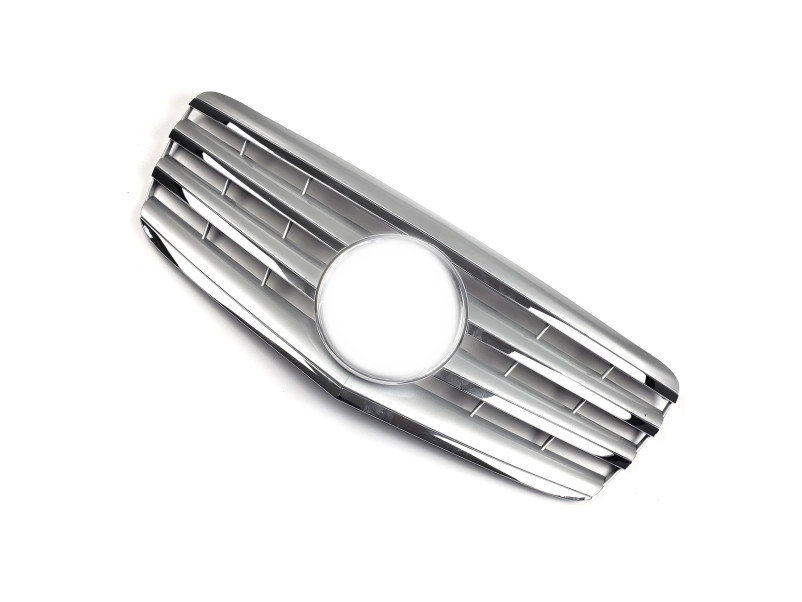 Решітка радіатора Silver CL на Mercedes-Benz E-Class W211 2007-2009 року