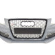 Передній бампер  ( в стилі RS4 ) на Audi A4 B8 2007-2011 року