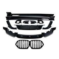 Аеро кіт ( комплект дооснащення )  Black Warrior на BMW X6 G06 2019-2022 року