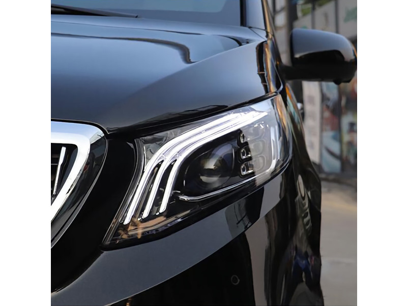 Передні фари  ( Led стиль Maybach заміна ксенона ) на Mercedes-Benz VITO-Class W447 2014-2019 року