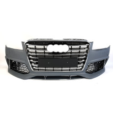 Передній бампер  ( з решіткою в стилі W12 ) CB на Audi A8 D4 2014-2017 року