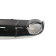 Дифузор ( заднього бампера ) Black Silver / Chrome Pipe ( в стилі RS4 ) на Audi A4 B8 2007-2011 року