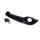 Дифузор ( заднього бампера )  Full Black / Black Pipe ( в стилі RS7 ) на Audi A7 4G 2010-2014 року
