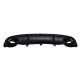 Дифузор ( заднього бампера )  Full Black / Black Pipe ( в стилі RS7 ) на Audi A7 4G 2010-2014 року