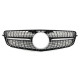 Решітка радіатора Black Diamond на Mercedes-Benz C-Class W204 2007-2014 року