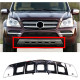 Накладки на бампер  передній ( Хром ) на Mercedes-Benz GL-Class X164 2009-2012 року