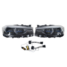 Передні фари  ( Full Led стиль Laser ) апгрейд на BMW 3 Series ( GT ) F34 2013-2019 року