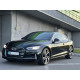 Решітки в бампер Black / Silver ( стиль S5 під дистронік ) S-Line на Audi A5 B9 2016-2020 року