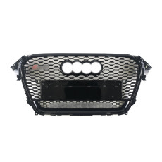 Решітка радіатора Full Black ( в стилі RS4 quattro ) на Audi A4 B8 2011-2015 року