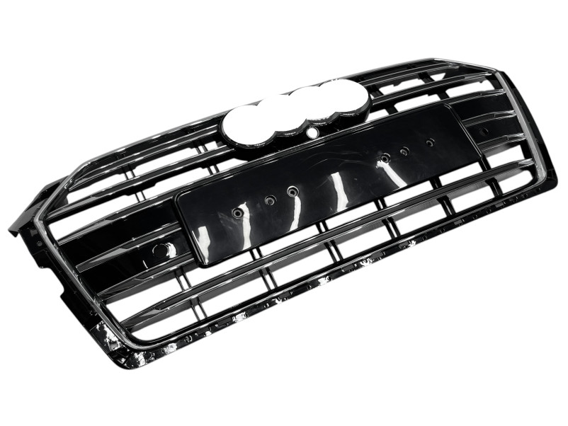 Решітка радіатора Chrome Black ( в стилі S5 ) на Audi A5 B9 2016-2020 року