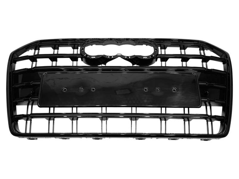 Решітка радіатора Full Black ( в стилі S6 ) на Audi A6 C7 2014-2018 року