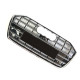 Решітка радіатора Chrome Black ( в стилі S6 під камеру без радарів ) на Audi A6 C8 2018-2023 року