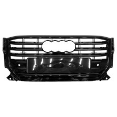 Решітка радіатора Full Black ( в стилі SQ2 ) на Audi Q2 GA 2016-2020 року