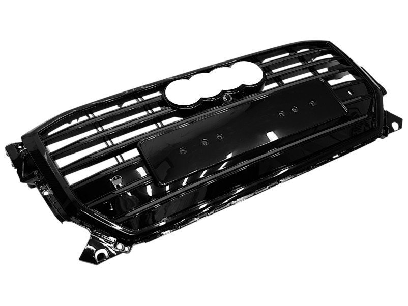 Решітка радіатора Full Black ( в стилі SQ2 ) на Audi Q2 GA 2016-2020 року