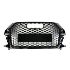 Решітка радіатора Full Black ( в стилі RSQ3 ) на Audi Q3 8U 2014-2018 року