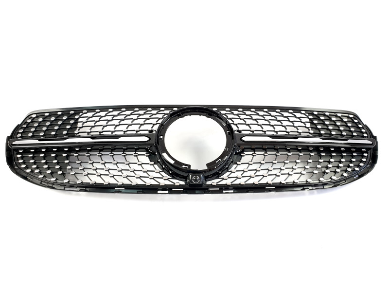 Решітка радіатора  Diamond Black ( Normal ) на Mercedes-Benz GLC-Class X253 2019-2022 року