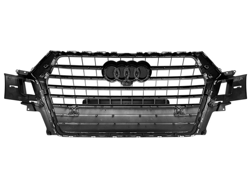 Решітка радіатора Full Silver ( в стилі SQ7 ) на Audi Q7 4M 2015-2020 року