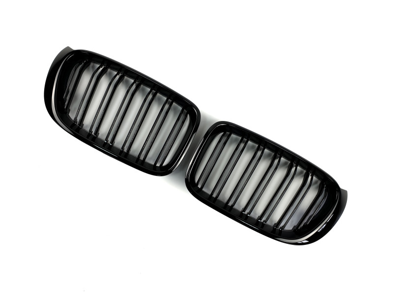 Ніздрі Чорний глянець ( Подвійні M-Look ) на BMW X3 F25 2014-2017 року