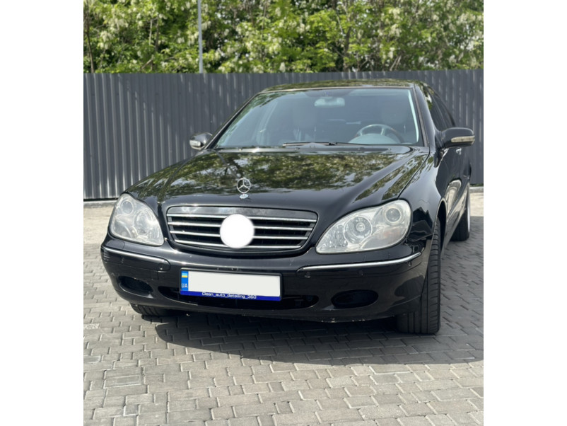 Решітка радіатора Black CL на Mercedes-Benz S-Class W220 1998-2002 року