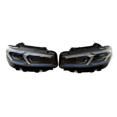 Передні фари  Laser ( апгрейд в LCI ) на BMW 3 Series G20 / G21 2018-2022 року