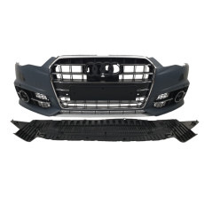 Передній бампер  ( S-Line ) V1 на Audi A6 C7 2014-2018 року