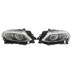 Передні фари  ( Led Adaptive без блоків ) на Mercedes-Benz GLE-Class W166 2015-2018 року