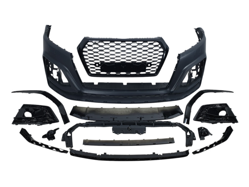 Передній бампер  ( стиль RS 2020+ ) на Audi Q5 80A 2016-2020 року