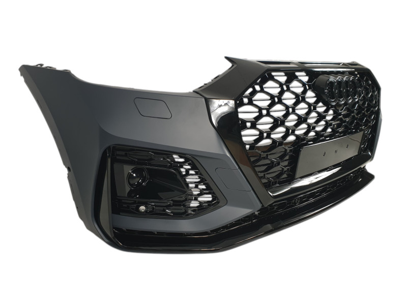 Передній бампер  ( стиль RS ) V2 на Audi Q5 80A 2020-2024 року