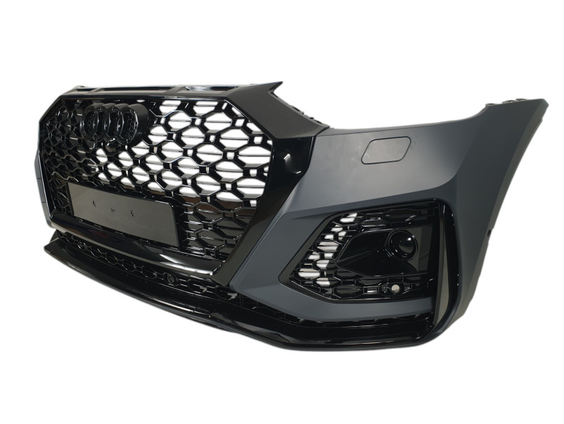 Передній бампер  ( стиль RS ) V2 на Audi Q5 80A 2020-2024 року