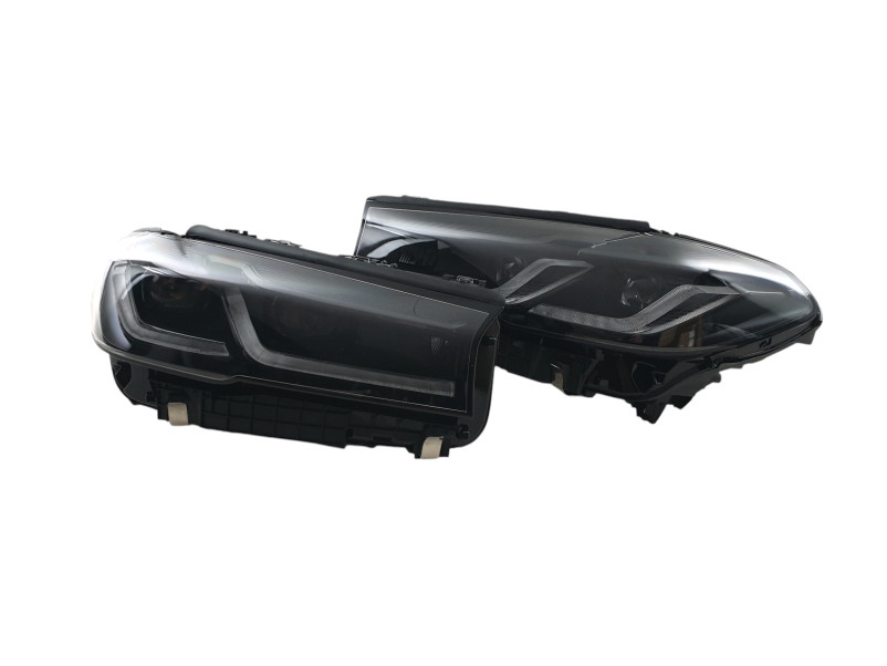 Передні фари  ( в стилі LCI Full Led Shadow ) на BMW 5 Series G30 / G31 2017-2020 року