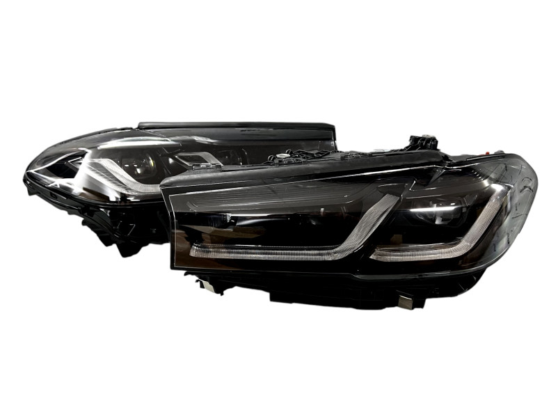 Передні фари  ( в стилі LCI Full Led Shadow ) на BMW 5 Series G30 / G31 2017-2020 року