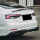 Спойлер Чорний глянець V1 на Audi A5 B9 2016-2020 року