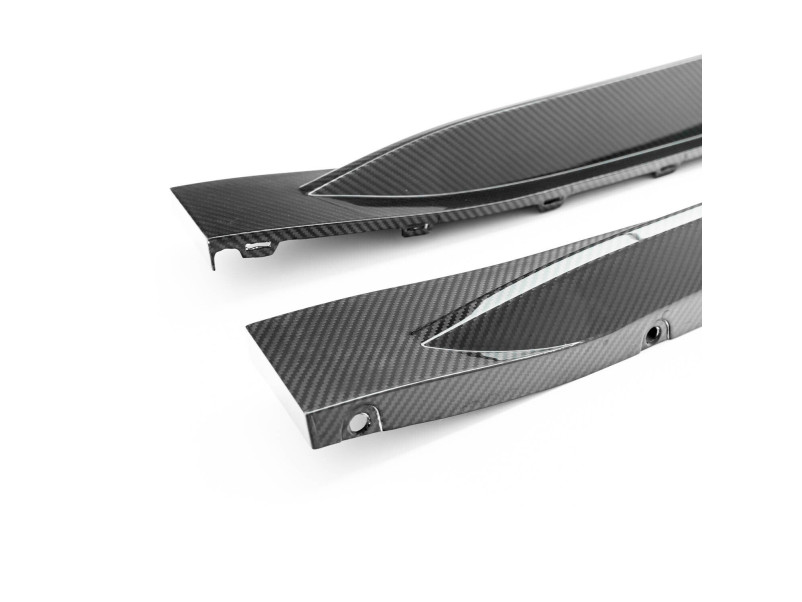 Леза на пороги ( Карбон )  V2 на BMW M3 G80 / G81 2021-2026 року