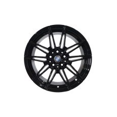 R18 Gloss Black Диски ( одноширокі 8,5J ET35 ) на BMW 3 Series G20 / G21 2018-2022 року