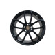 R22 Satin Black Ковані диски ( різноширокі ) на Porsche Cayenne 958 2010-2014 року