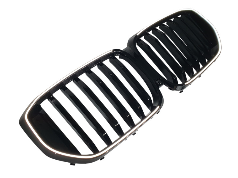 Ніздрі Чорний глянець LED ( Iconic Glow ) 1bar на BMW X5 G05 2023-2025 року