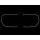 Ніздрі Чорний глянець LED ( Iconic Glow ) 1bar на BMW X5 G05 2023-2025 року