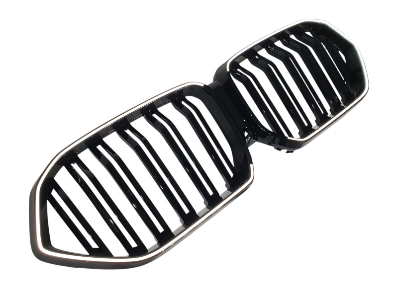 Ніздрі Чорний глянець LED ( Iconic Glow ) 2bar на BMW X6 G06 2019-2022 року