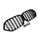 Ніздрі Чорний глянець LED ( Iconic Glow ) 2bar на BMW X6 G06 2019-2022 року