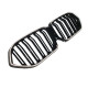 Ніздрі Чорний глянець LED ( Iconic Glow ) 2bar на BMW X6 G06 2023-2026 року