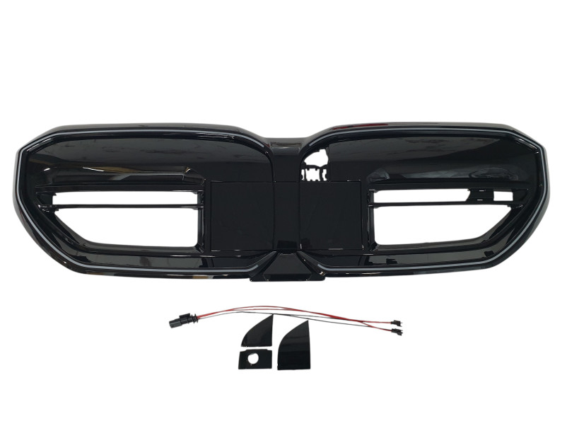 Ніздрі Чорний глянець LED ( Iconic Glow ) M5-Look на BMW 5 Series G60 / G61 2023-2025 року