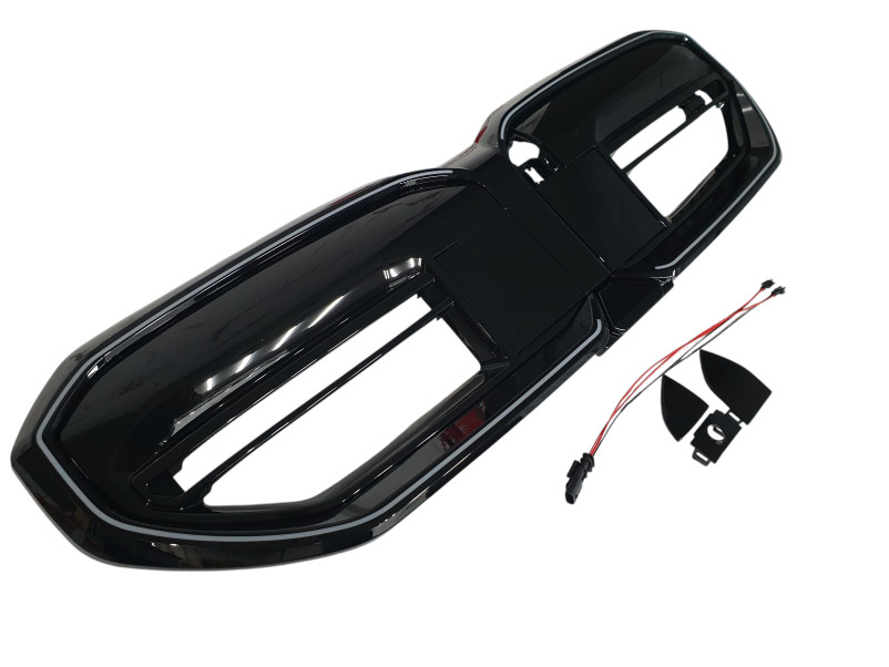 Ніздрі Чорний глянець LED ( Iconic Glow ) M5-Look на BMW 5 Series G60 / G61 2023-2025 року