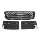 Решітка радіатора  + жабра на Land Rover Range Rover Vogue L405 2013-2017 року